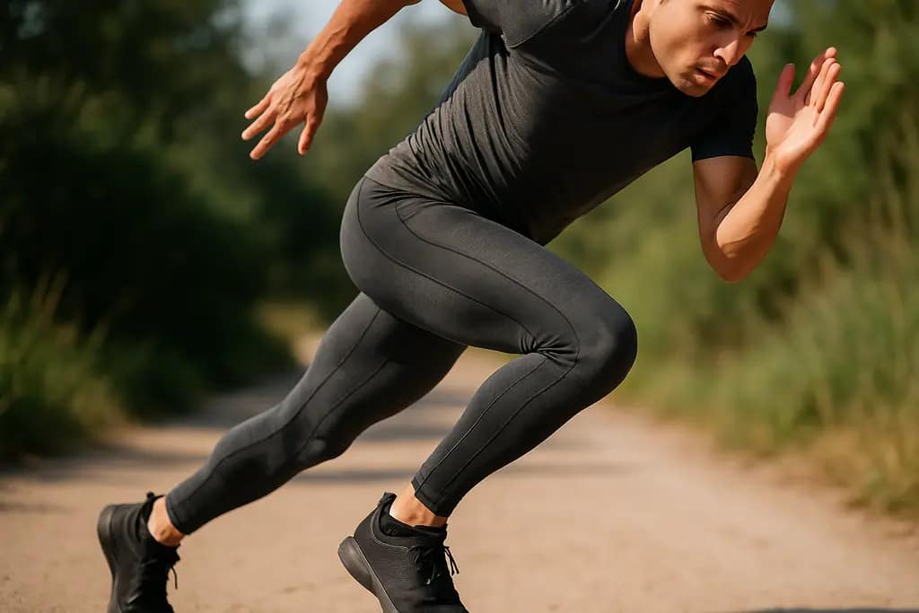 Leggings Innovations shown through stretch fabric, sensors, and moisture-focused workout design