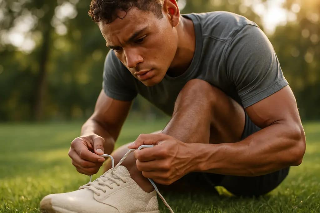 Biodegradable Performance Fabrics laid beside sports bras and training layers