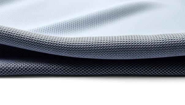 A well-lit, close-up photograph of a sweat-wicking fabric swatch, showcasing its intricate micro-mesh structure and moisture-managing properties. The fabric appears sleek and technical, with a subtle sheen. The lighting is soft and diffused, illuminating the textural details. The background is a clean, minimalist white, keeping the focus on the fabric's performance qualities. The angle is slightly elevated, providing an engaging perspective that invites the viewer to examine the fabric's advanced moisture-wicking capabilities in detail. A well-lit, close-up photograph of a sweat-wicking fabric swatch, showcasing its intricate micro-mesh structure and moisture-managing properties. The fabric appears sleek and technical, with a subtle sheen. The lighting is soft and diffused, illuminating the textural details. The background is a clean, minimalist white, keeping the focus on the fabric's performance qualities. The angle is slightly elevated, providing an engaging perspective that invites the viewer to examine the fabric's advanced moisture-wicking capabilities in detail.