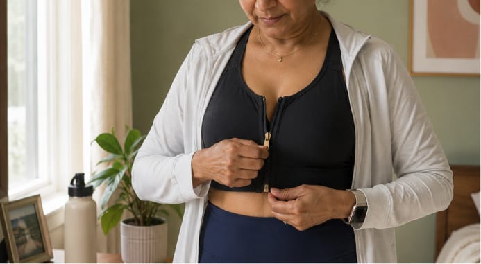 Why Front Zips Can Matter for Limited Shoulder Mobility