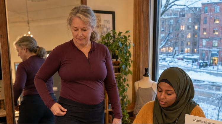 Changing Bodies Need Adjustable Clothing